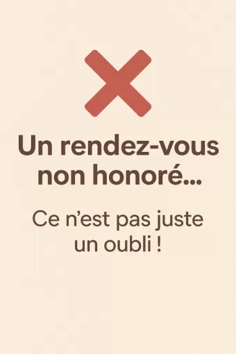 Les rendez-vous non honorés, Neuville-sur-Saône, CI Ostéopathie