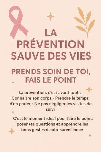 Image prévention cancer du sein, CI ostéopathie, ostéopathe Civrieux, Neuville sur saône, Saint André de Corcy