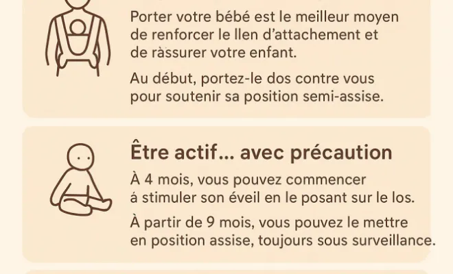 Fiche conseils bébé 4 à 12 mois, Ci ostéopathie, ostéopathe pour nourrissons à Civrieux, ostéopathe pour femmes enceintes à Civrieux, ostéopathe à Saint André de Corcy, ostéopathe à Neuville sur saône 
